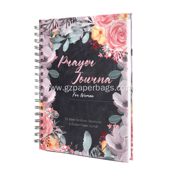 Personalized Daily Prayer Journal for Women with Spiral Binding